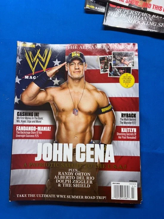 WWE magazines from 2013 the whole set - Picture 7 of 12